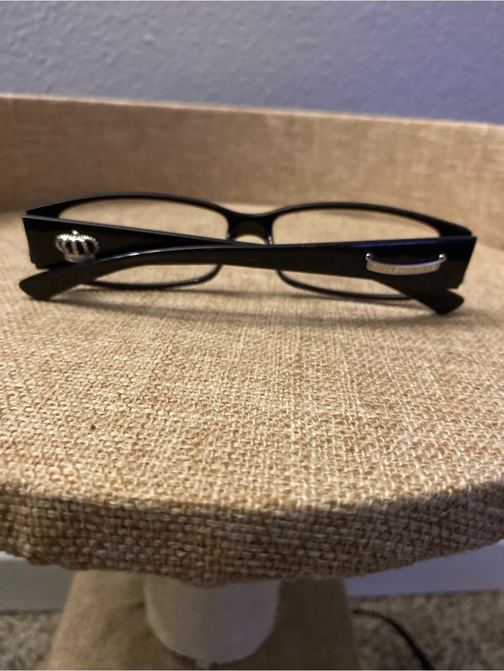 Juicy Couture Black office Women's Glasses with Silver Accents
